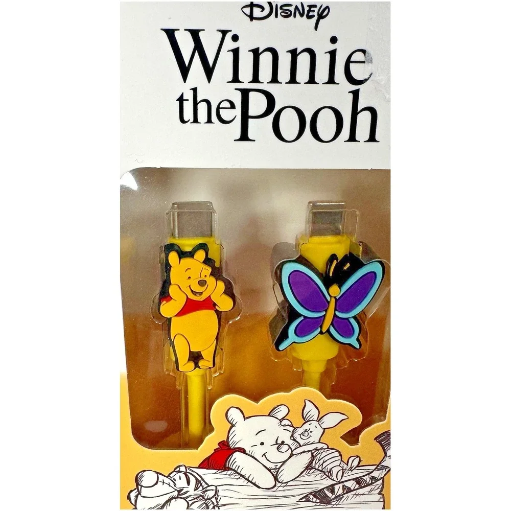 Disney Winnie The Pooh USB C Cable 4FT Fast Charging Pooh Piglet New